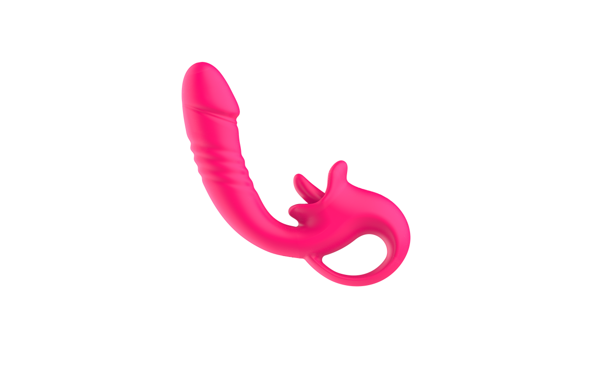 C-Shaped Heated Vibrating Massager