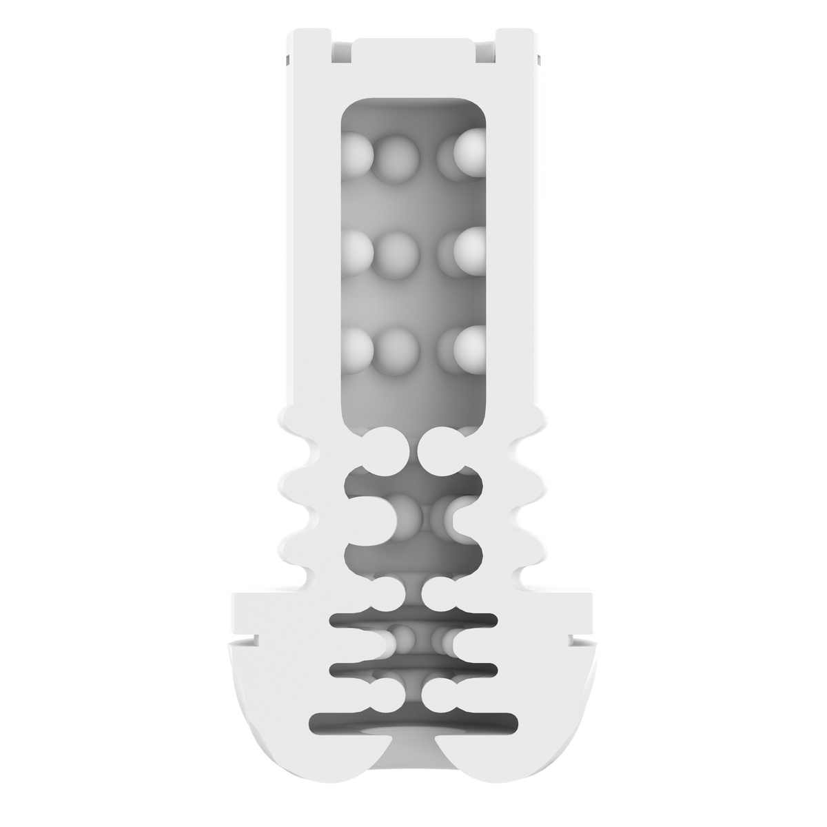 Galaxy telescoping male masturbator, rear angle view