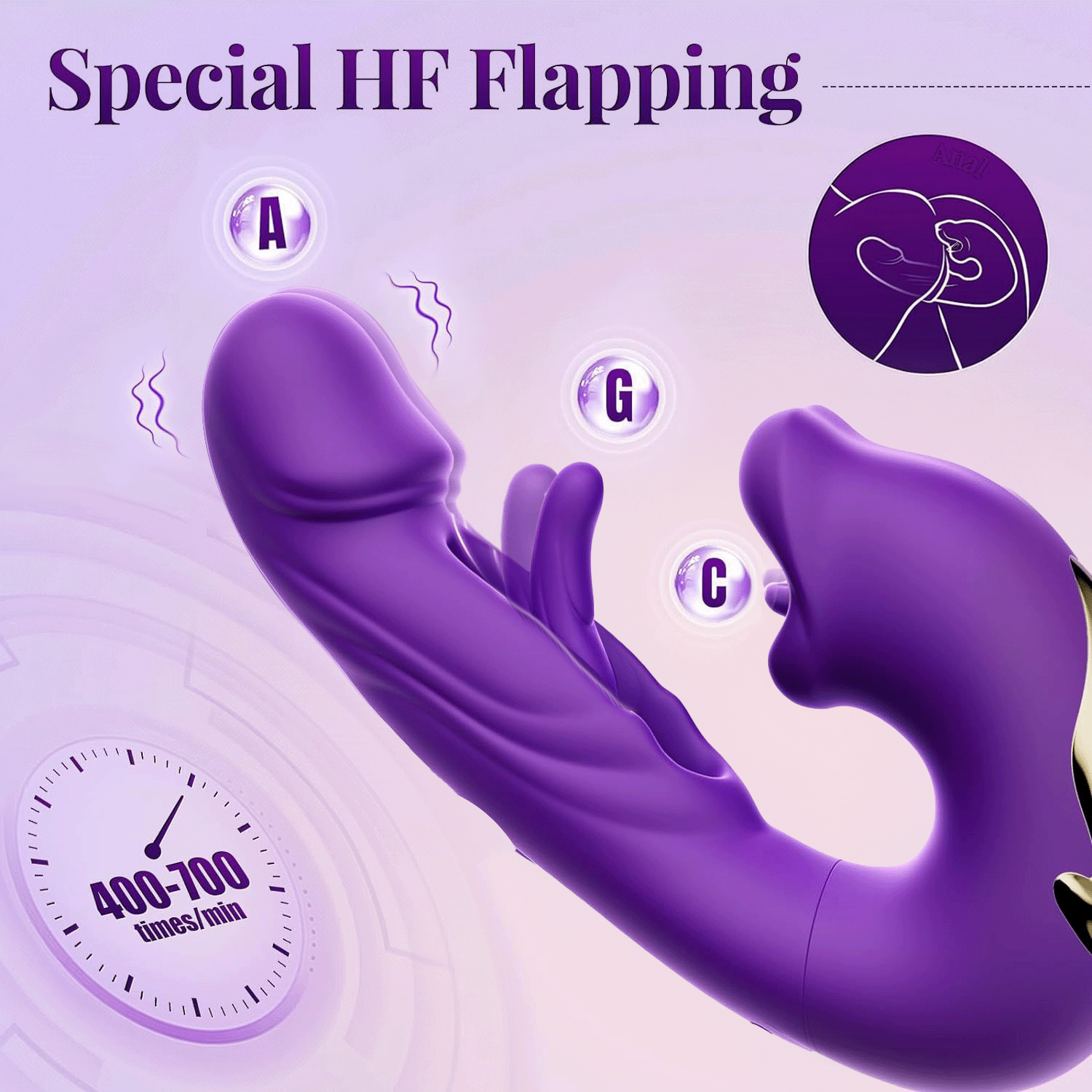 Velvet Kiss Dual Motion Massager