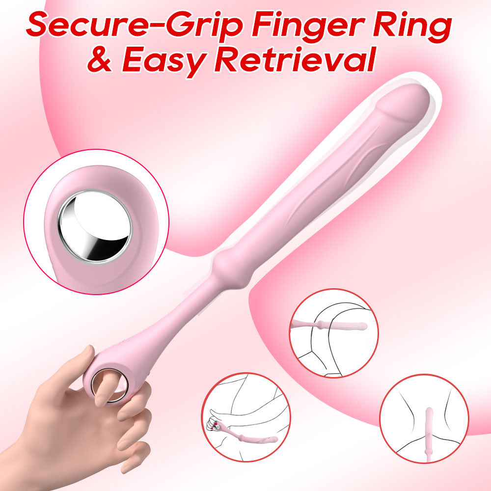 Bendable Vibrating Anal Beads
