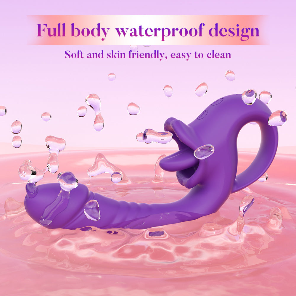 Allure Thrust & Tongue Vibrator