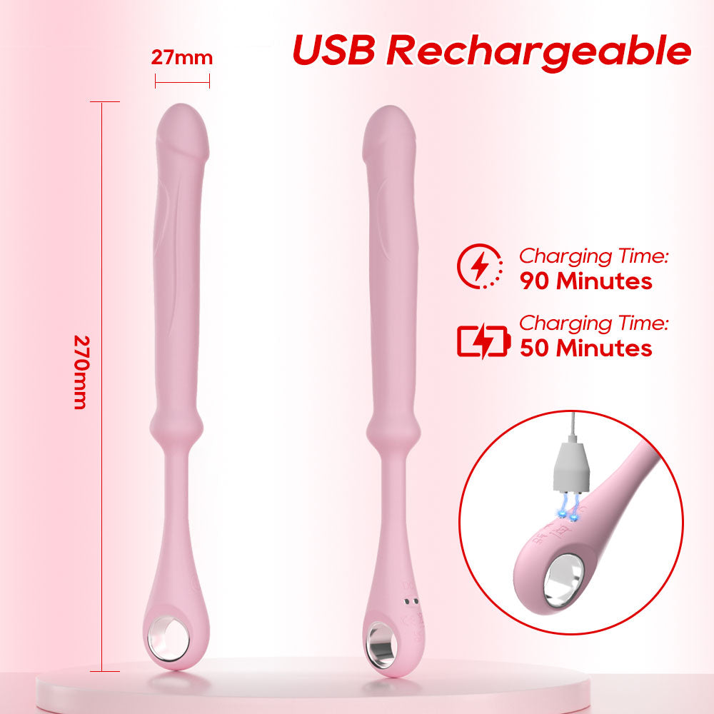 Bendable Vibrating Anal Beads