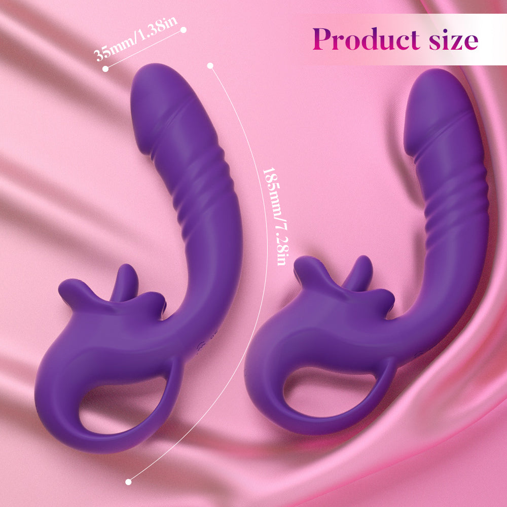 Allure Thrust & Tongue Vibrator