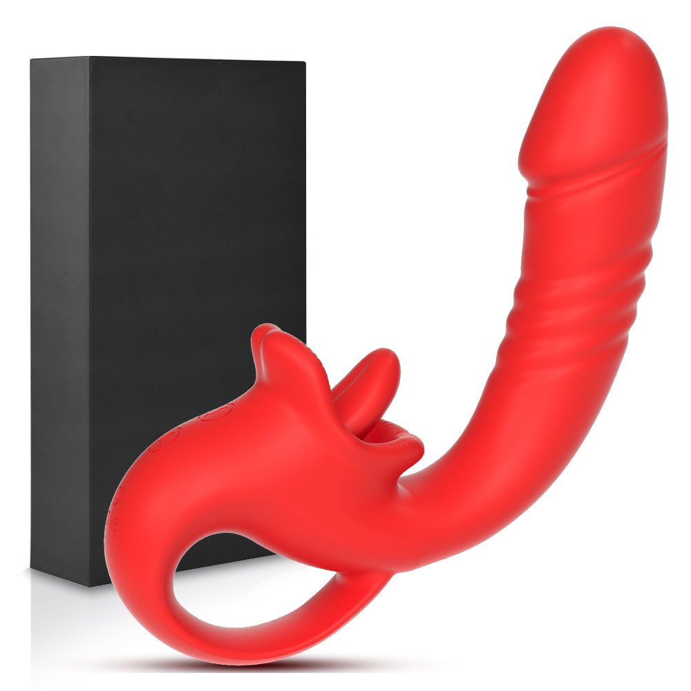 Allure Thrust & Tongue Vibrator