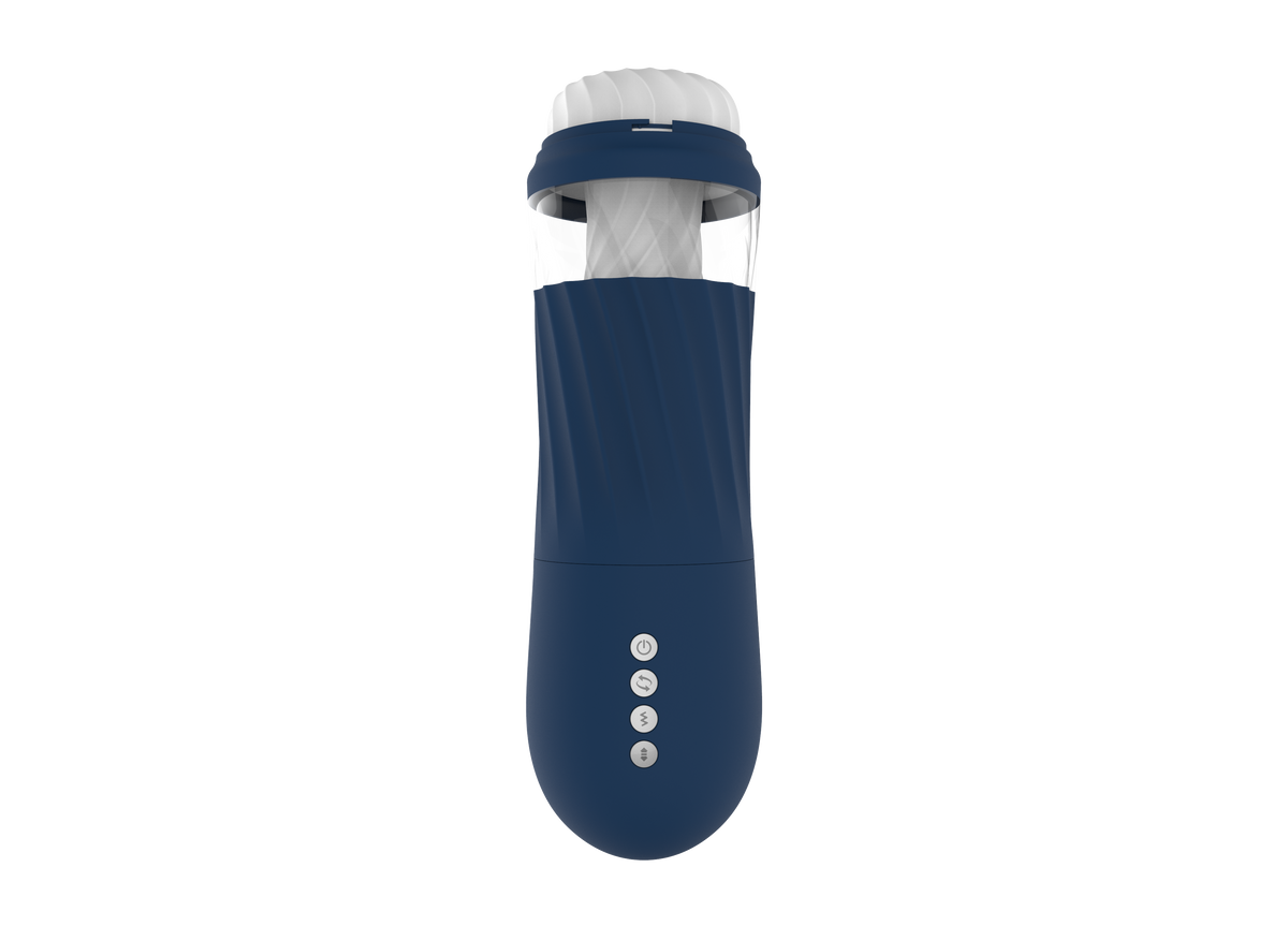 Rocket male masturbator, rear view