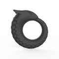 Dragon Scale Vibrating Cock Ring