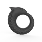 Dragon Scale Vibrating Cock Ring