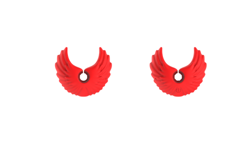 Angel Nipple Clamps with Wireless Remote
