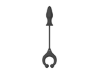 Locking Cock Ring Anal Plug
