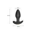 Dual-Motor Swinging Anal Plug