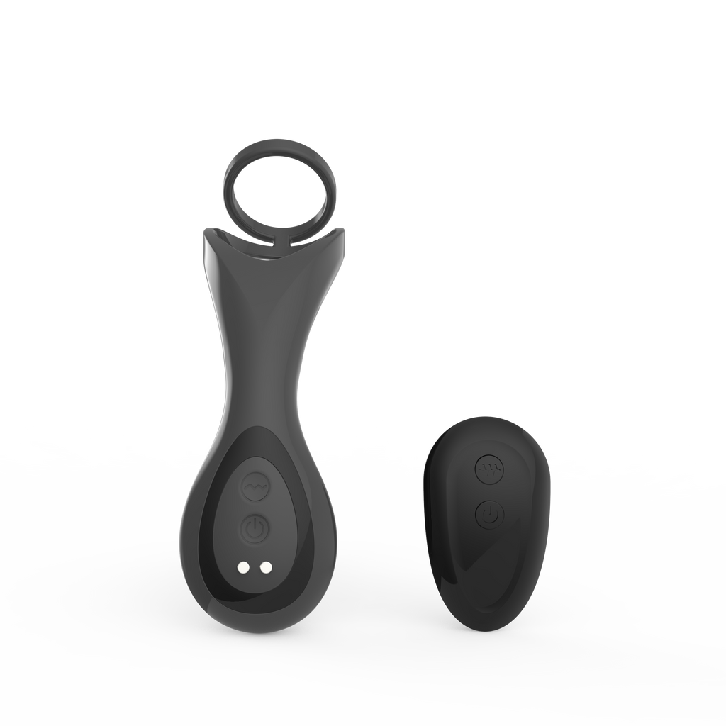 Dual-Ring Perineal Prostate Massager