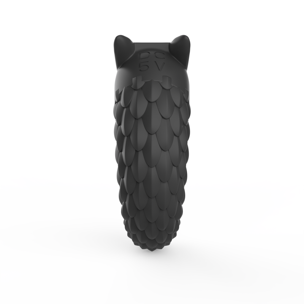 Dragon Scale Vibrating Cock Ring