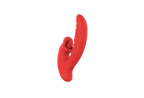 Dragon Tongue Licking Vibrating Wand - Red
