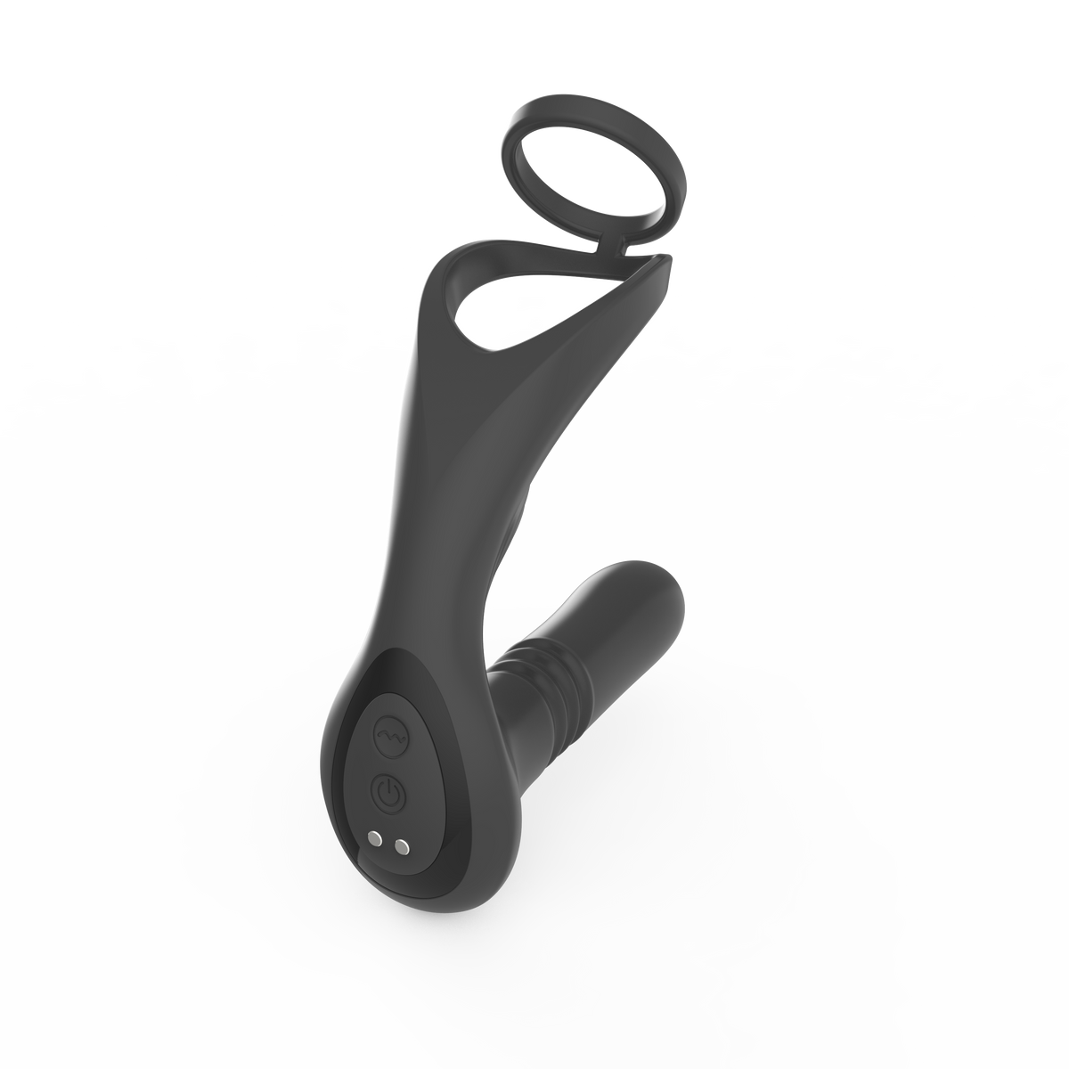 Dual-Ring Perineal Prostate Massager