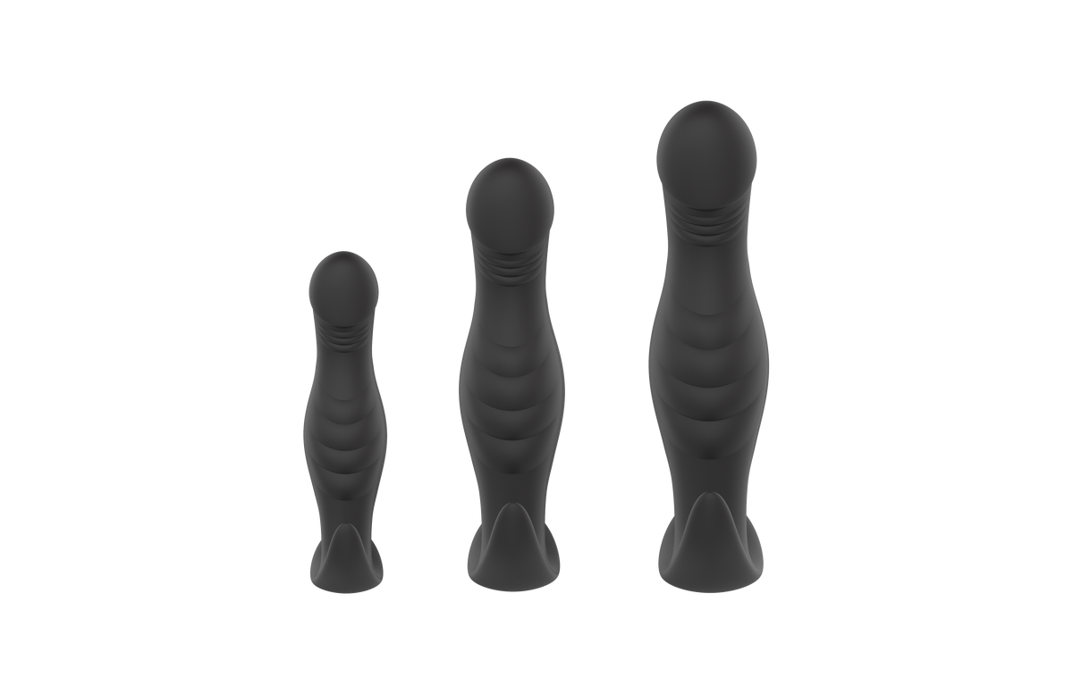 Front-High Anal Plug Set