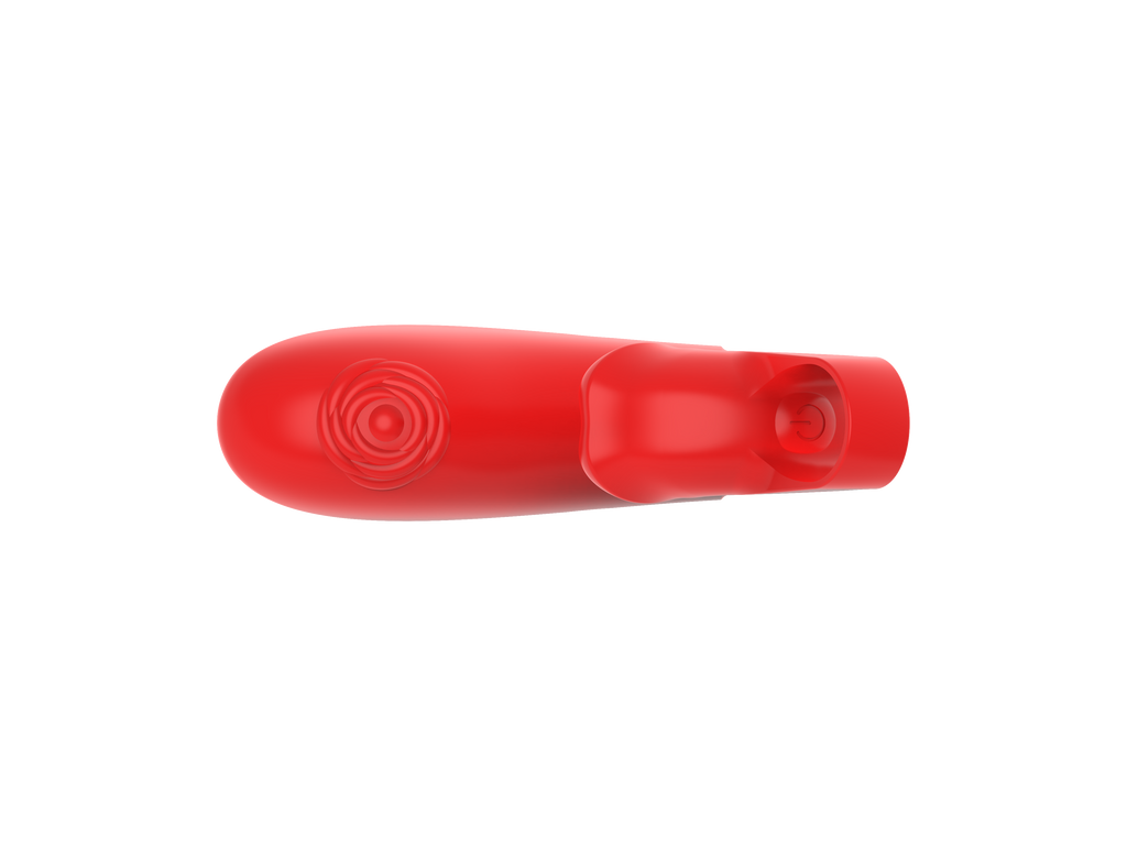 Rose Wearable Finger Sleeve - Red