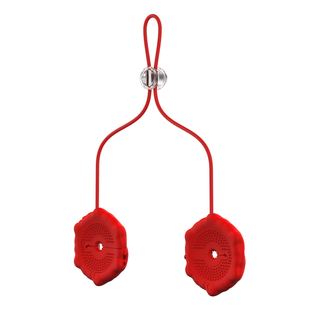 Rose Nipple Clamps with App Control
