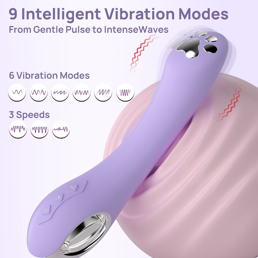 Cat Paw Electric Shock Vibrating Wand
