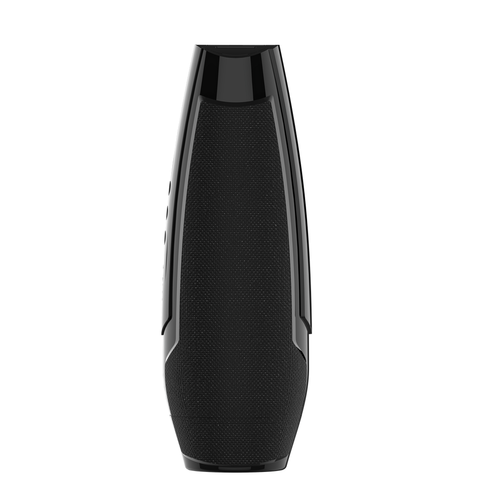 Blue Starry App-Controlled Vibrating Masturbator - Black/Oral