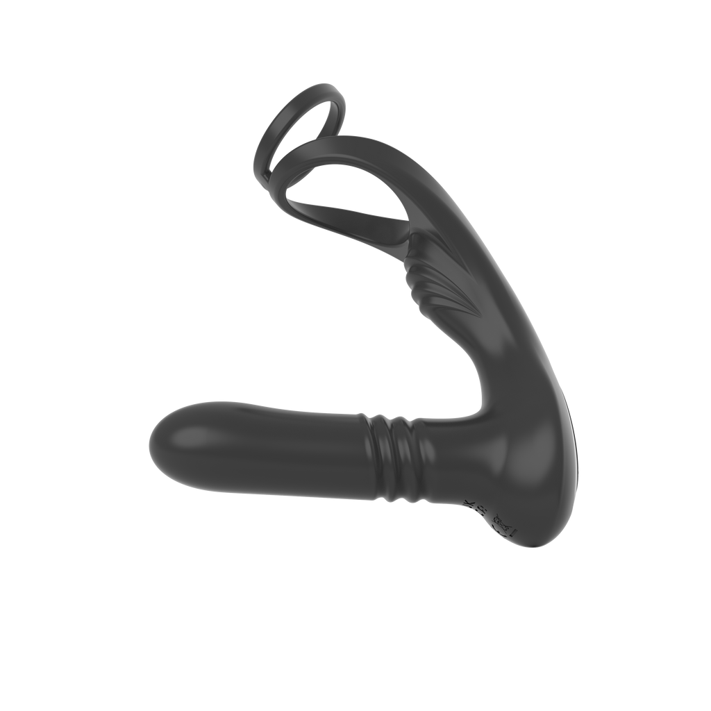 Dual-Ring Perineal Prostate Massager