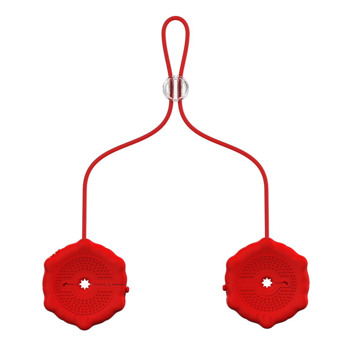 Rose Nipple Clamps with App Control