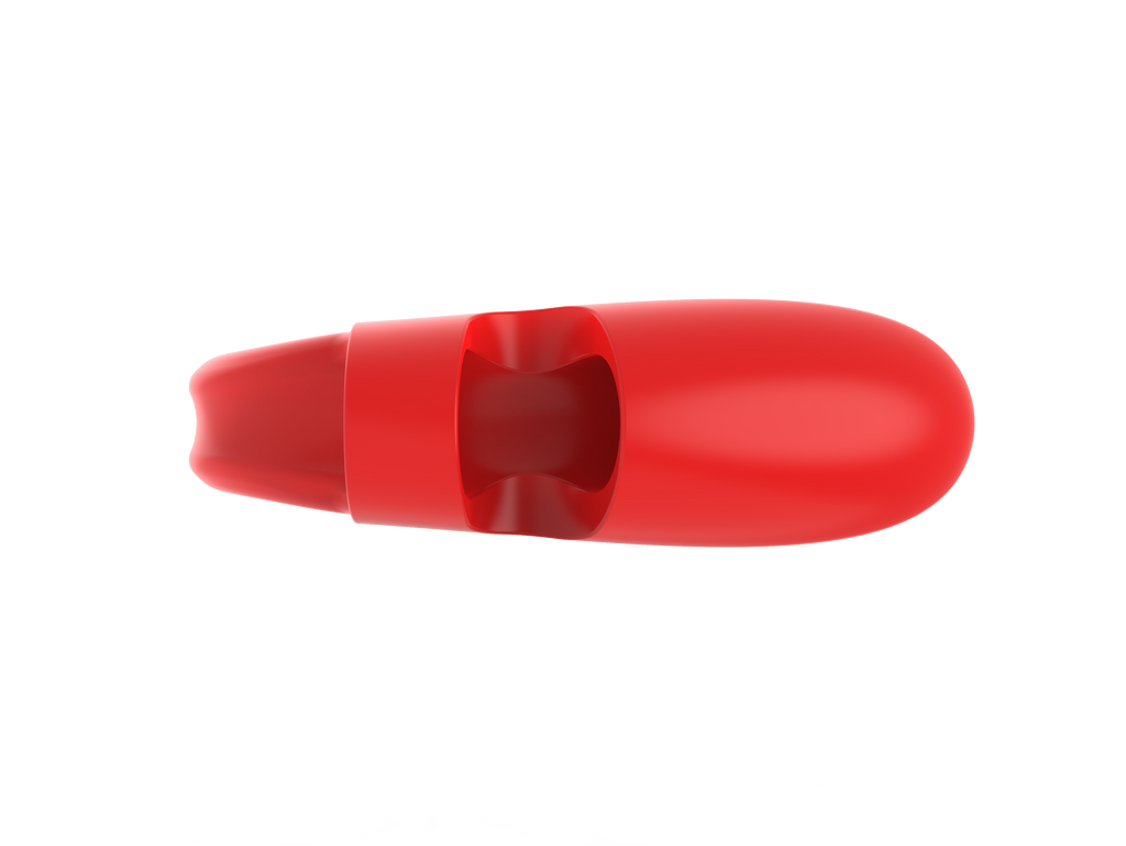 Rose Wearable Finger Sleeve - Red