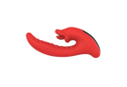Dragon Tongue Licking Vibrating Wand - Red