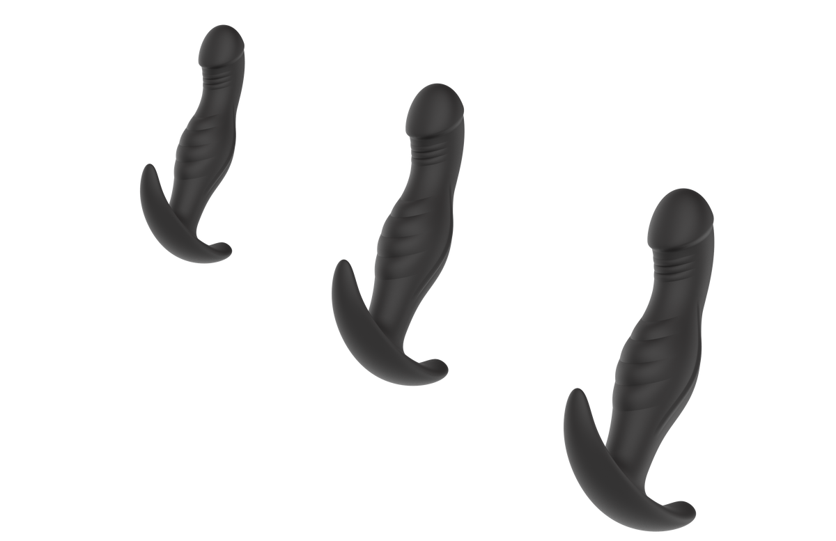 Front-High Anal Plug Set