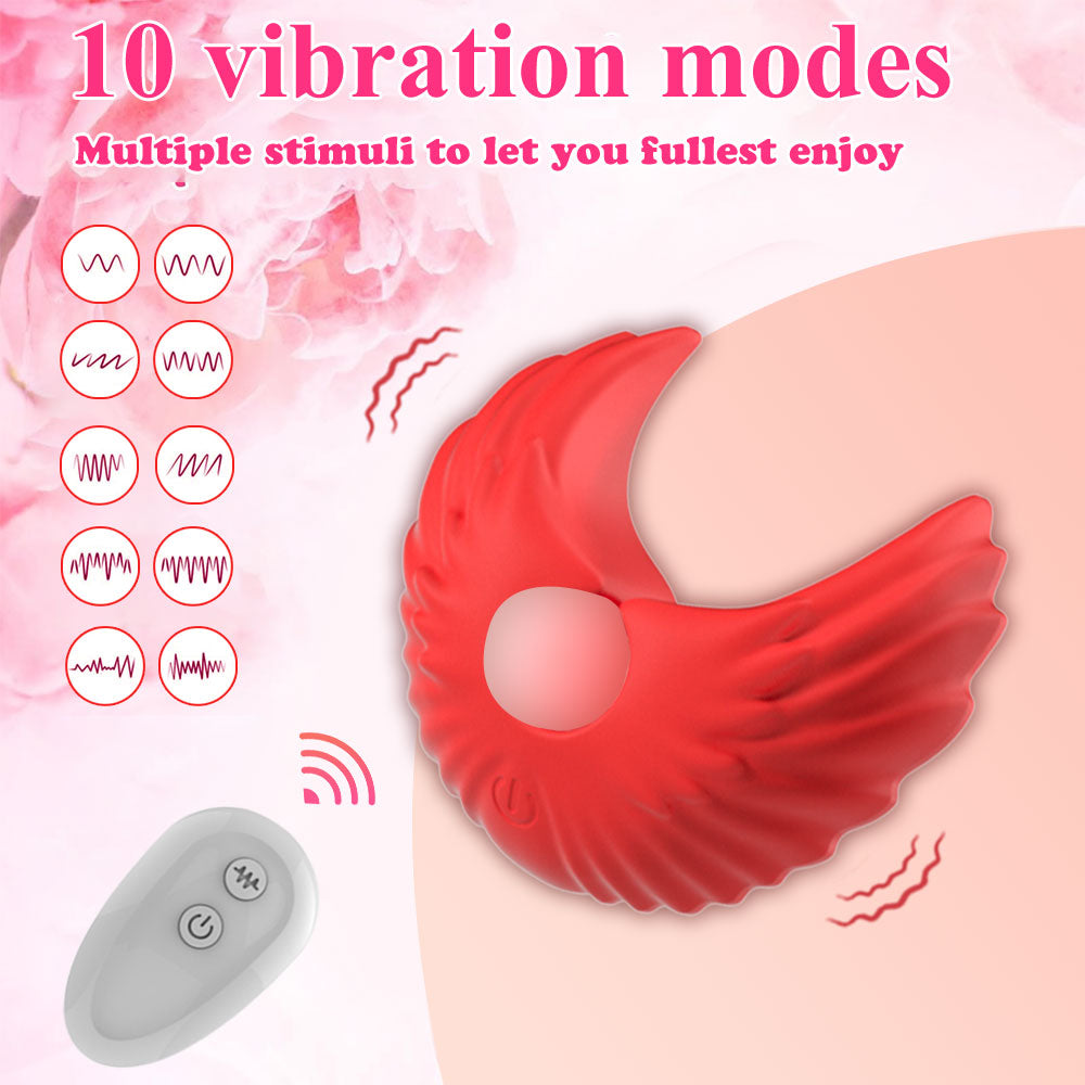 Angel Nipple Clamps with Wireless Remote