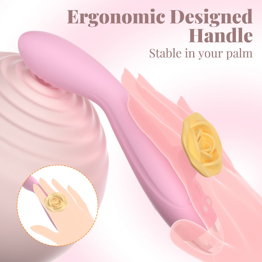 Rose Finger-Motion Wand - Pink