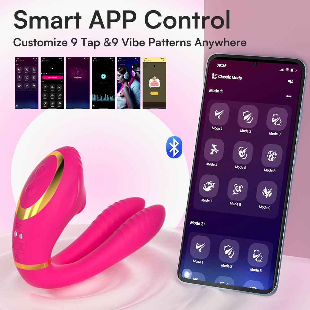OG Dual Vibration Spanking Wand APP