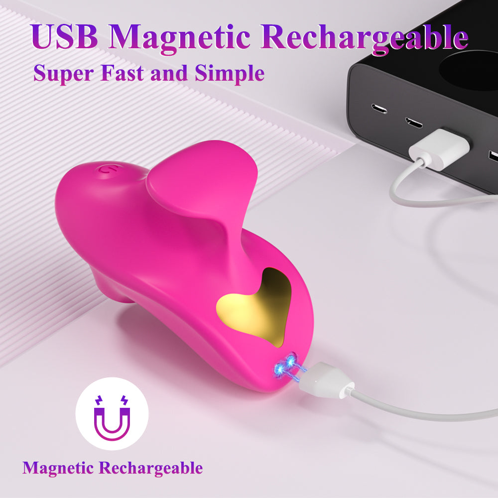 Finger Sucking Massager - Rose Pink