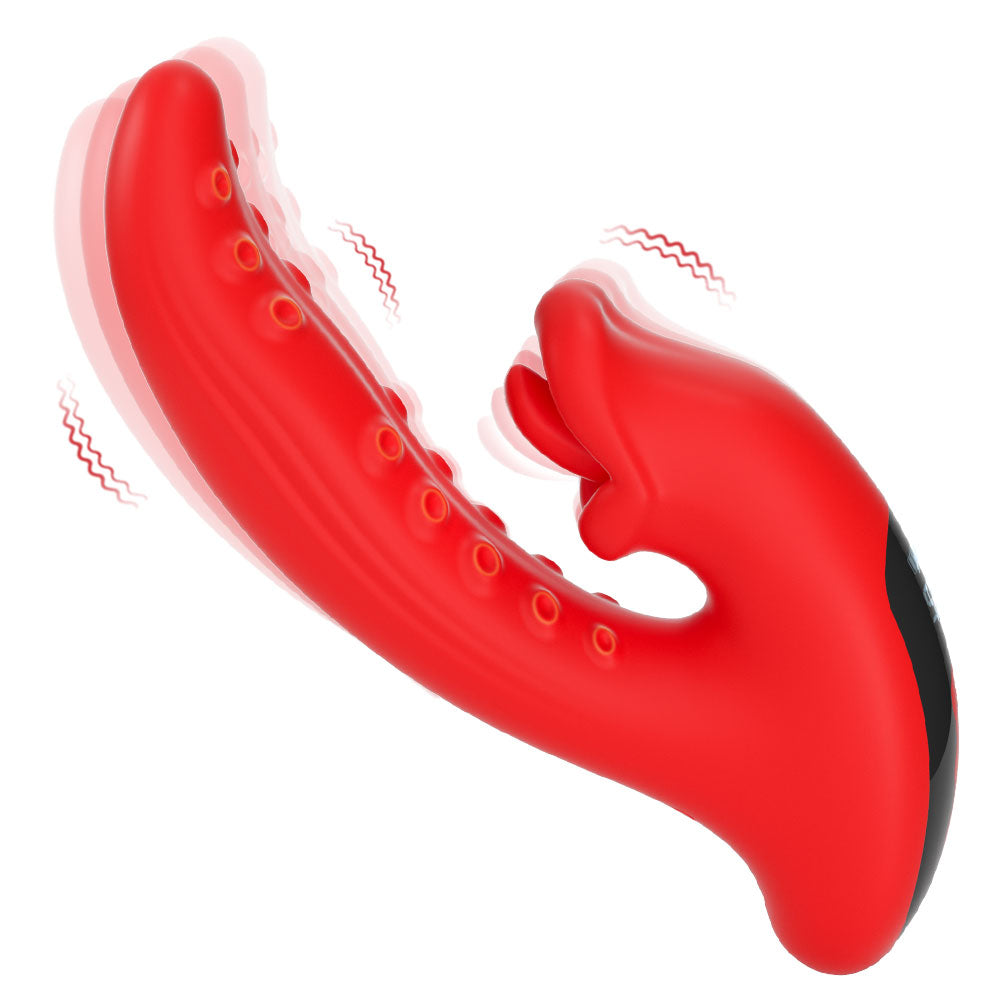 Dragon Tongue Licking Vibrating Wand