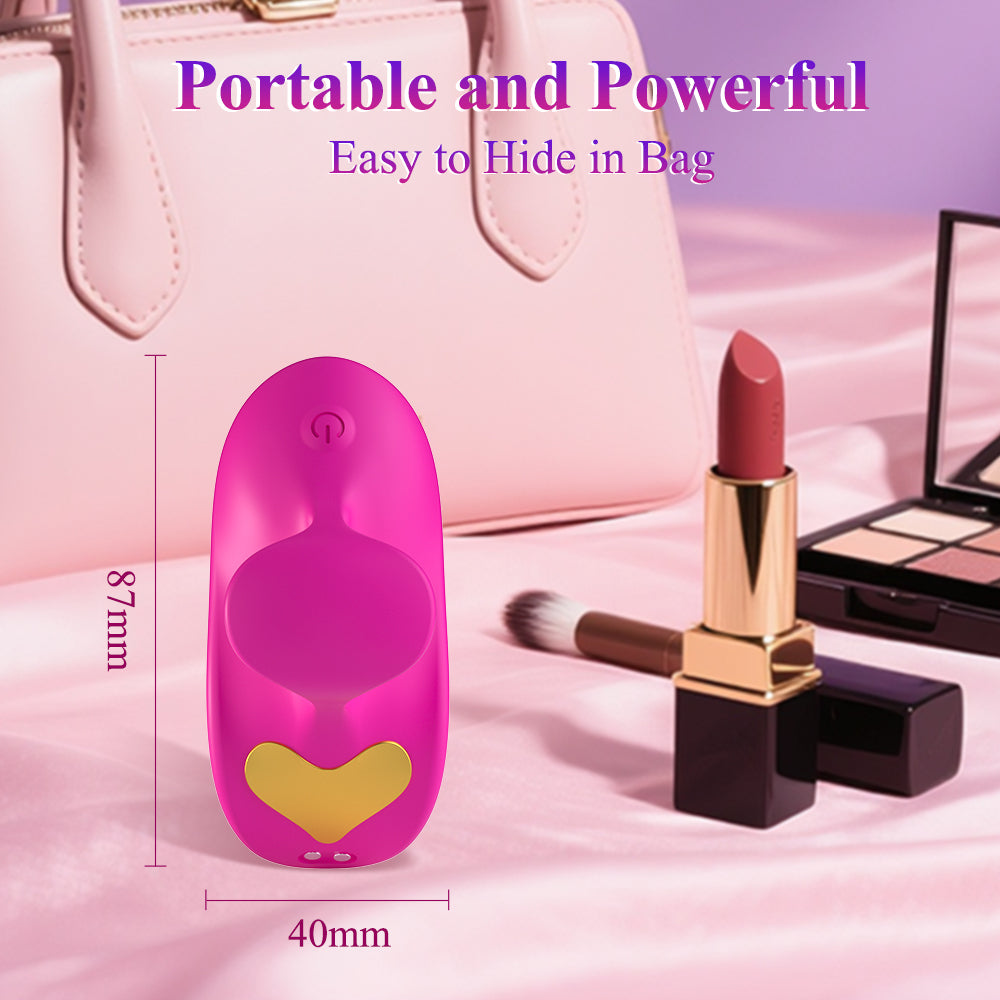 Finger Sucking Massager - Rose Pink