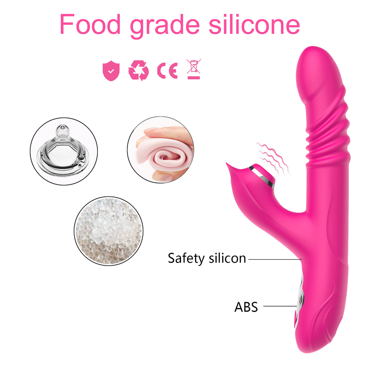 Tina Retractable Vibrating Wand