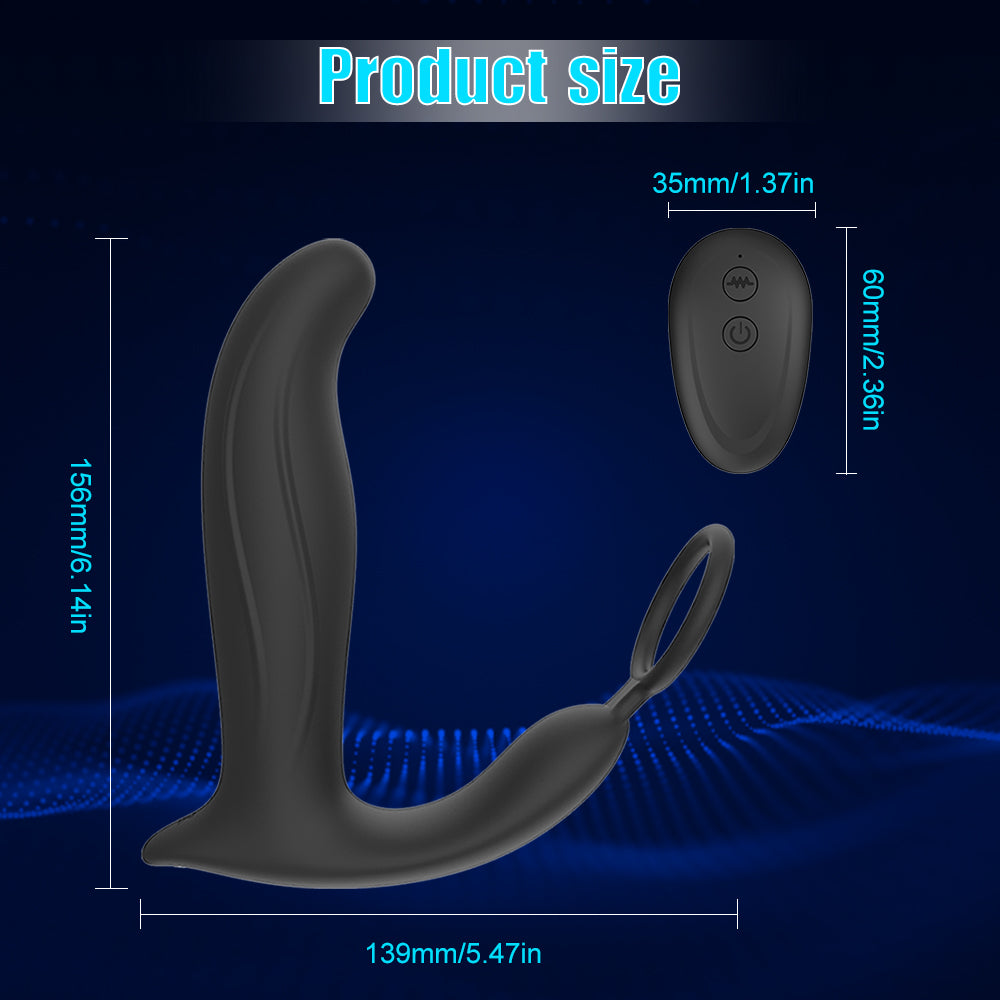 Scottie Vibrating Prostate Massager with Remote