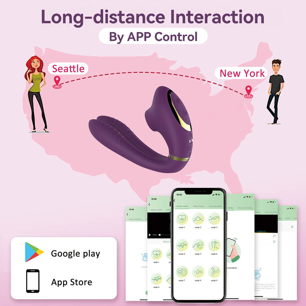 OG Suction Dual Vibration Wand APP