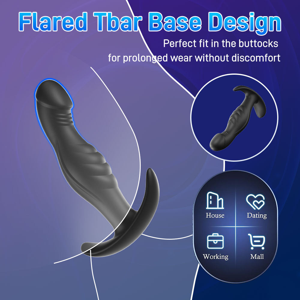 Front-High Anal Plug Set