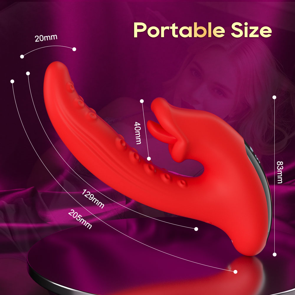Dragon Tongue Licking Vibrating Wand