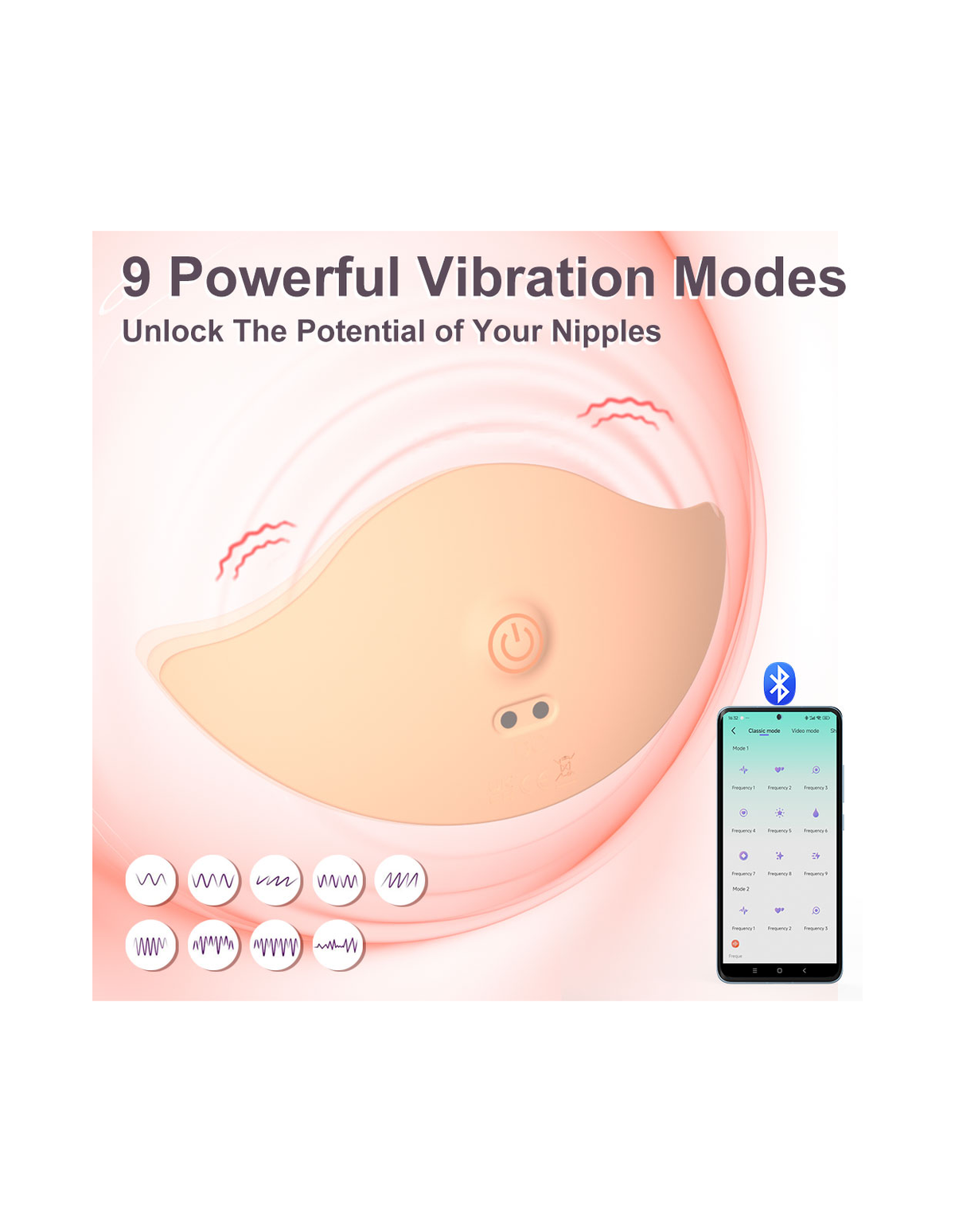 PetalPatch personal massager product detail image 3