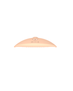 PetalPatch mini silicone personal massager, front view Natural Skin Tone
