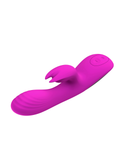 JadeRabbit dual motor rabbit vibrator in Rose Pink, front view