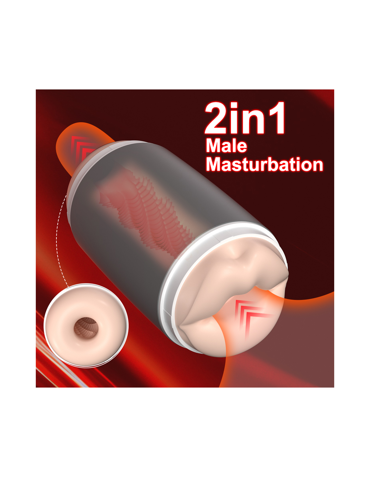 Finger-Soft male masturbator product detail image 2