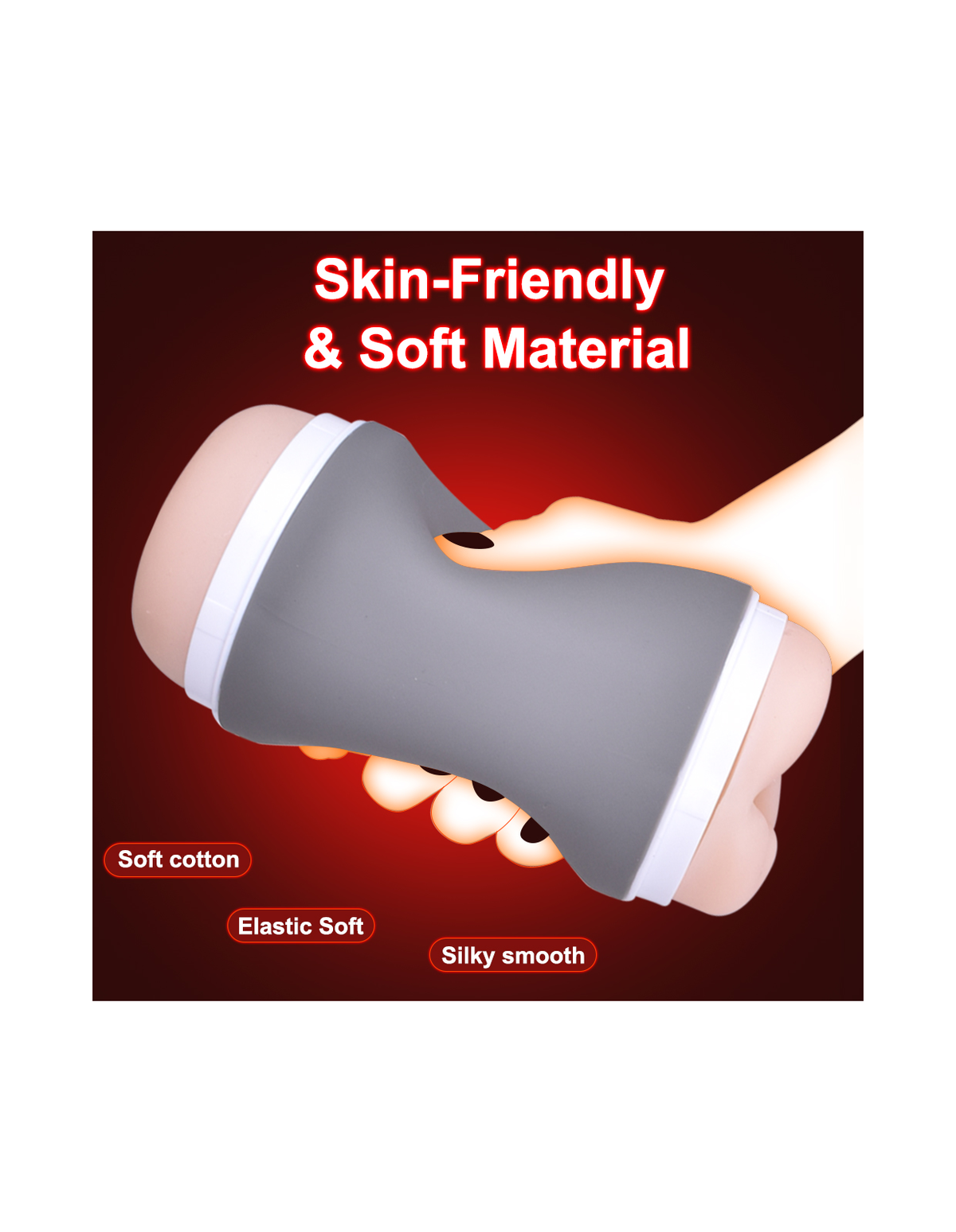 Finger-Soft male masturbator product detail image 4