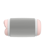 Finger-Soft gray dual-entry male masturbator, alternate view 3