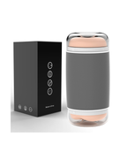 Discreet packaging box for the Finger-Soft gray male masturbator