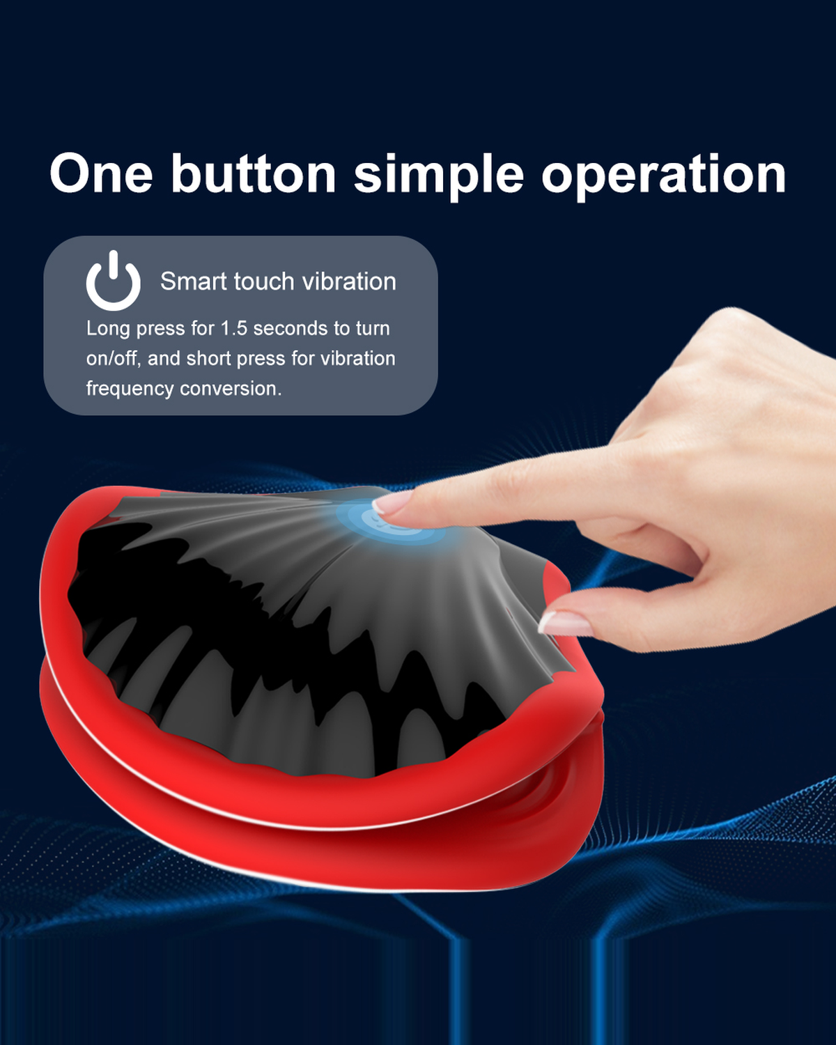 Shell male masturbator product detail image 3