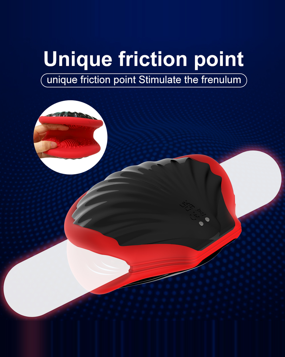 Shell male masturbator product detail image 4
