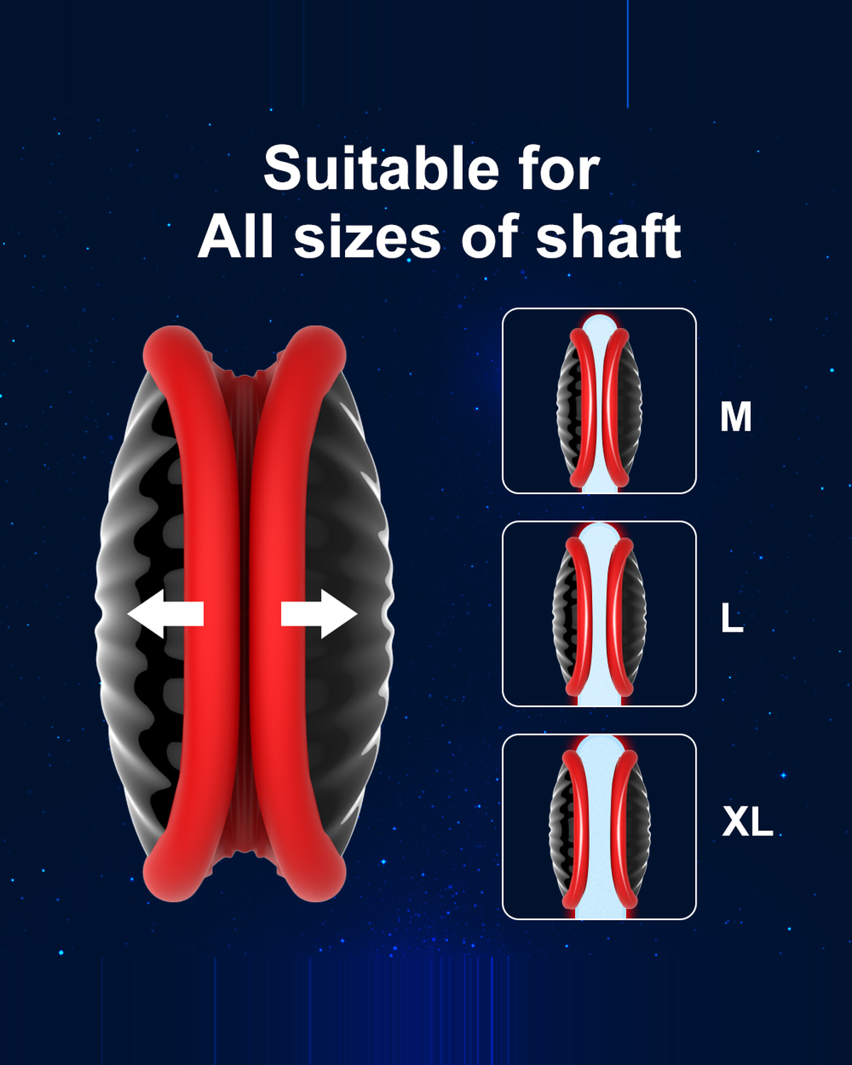 Shell male masturbator product detail image 5