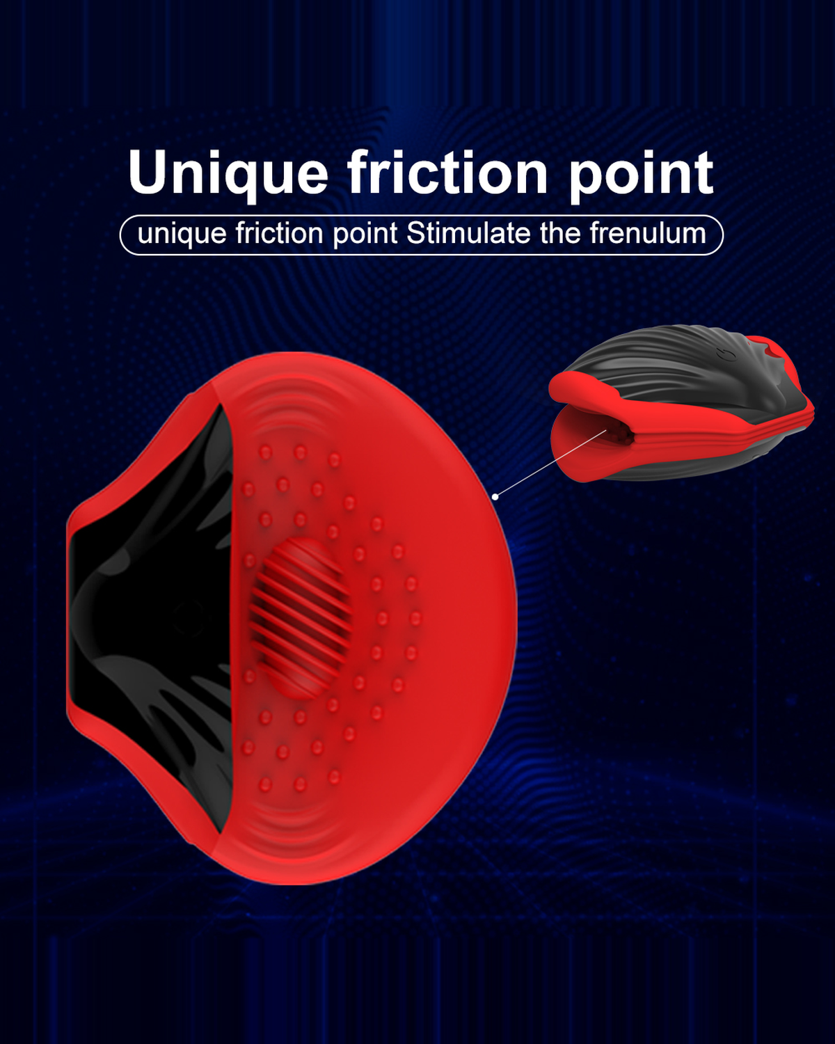 Shell male masturbator product detail image 7